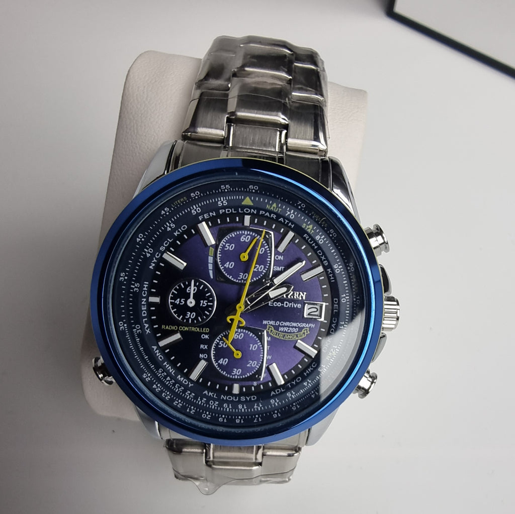 CITIZEN Eco-Drive World Chronographe